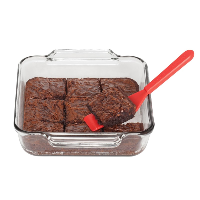 Mrs. Anderson’s Baking Mini Brownie Spatula, Nonstick Silicone, Set of