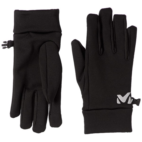 Millet - Touch Glove - Fleece Gloves Compatible - Hiking, Trekking Men, Black, M
