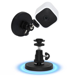 TEKCAM Magnetic Wall Mount Compatible with Blink Outdoor, Blink Indoor, Blink Mini, Blink XT2 Smart Security Camera, Super Magnetism, No Drilling, Angle Adjustable