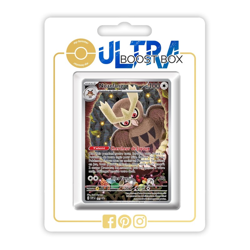 my-booster SV07-FR24-UB-SV141 Noarfang (Noctuh) SV141 Alternative Gallery Myboost X, Écarlate