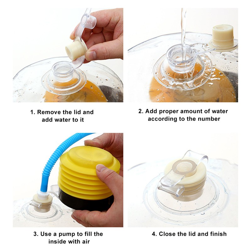 Fill Water Training Weight Bag PVC High Capacity Seal Press