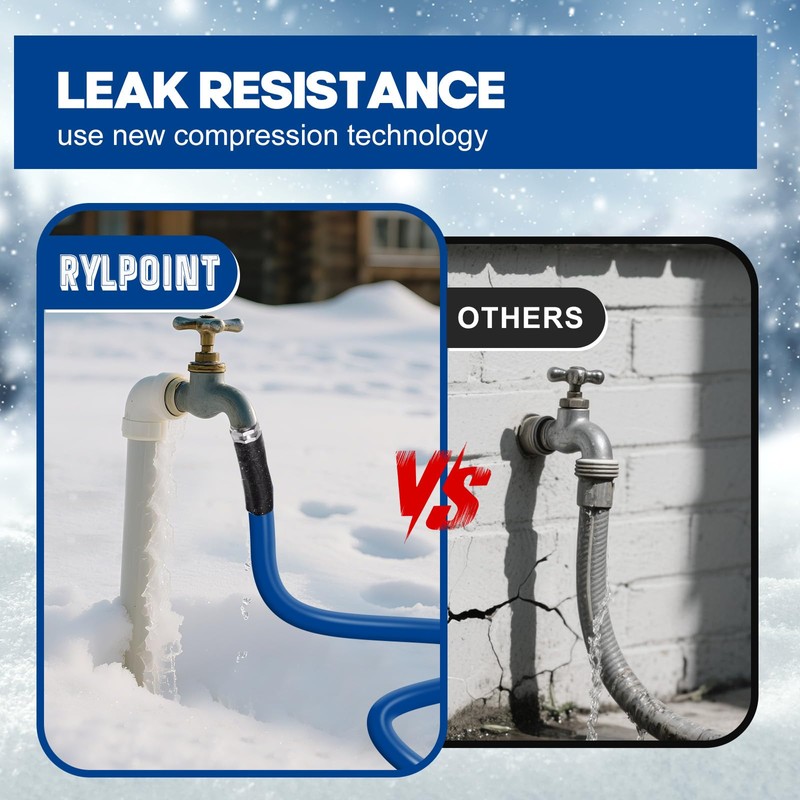15FT Heated Water Hose for RV,Heated Drinking Water Hose,Lead and