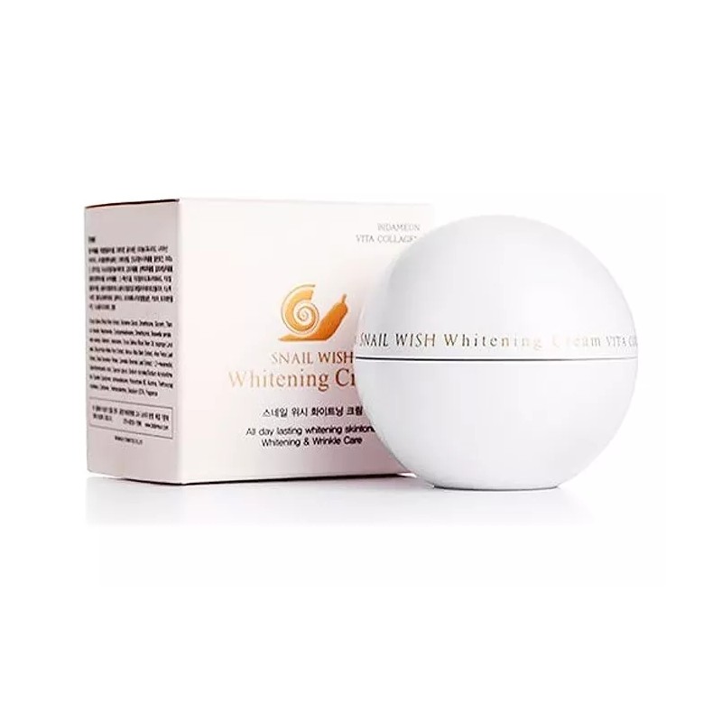 Bidameun Crema Facial Coreana Whitening Cream/ Reparadora & Aclarante