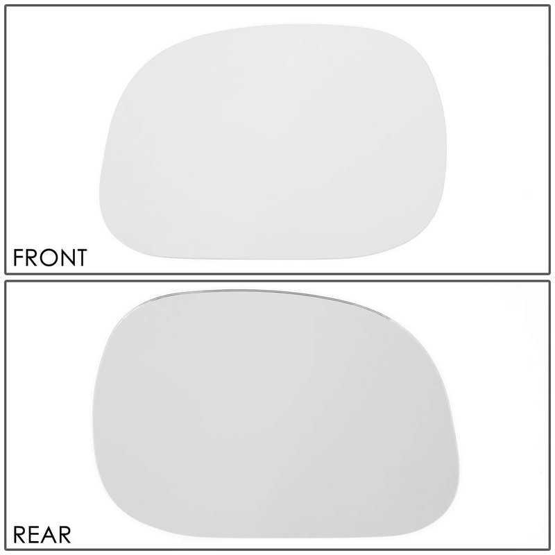 DNA Motoring SMP-011-L espejo retrovisor para puerta izquierda/lado del chofer