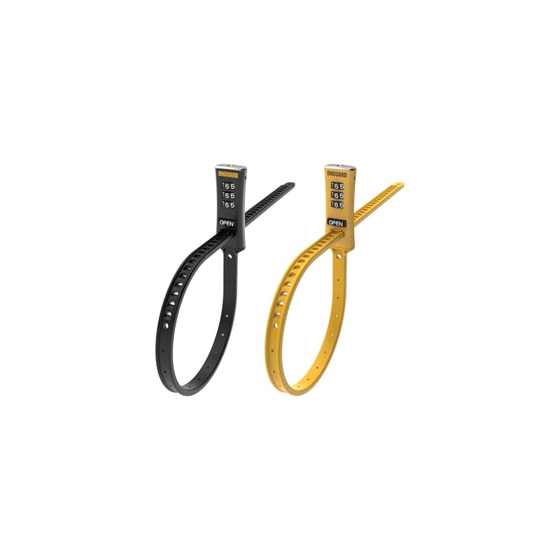 Wanmxinein OnGuard Zip 8079 Cable Lock Twin Pack, 56cm, Black