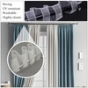 XoeLLe 10M Curtain Tape, Curtain Accessories, White Nylon Drapery