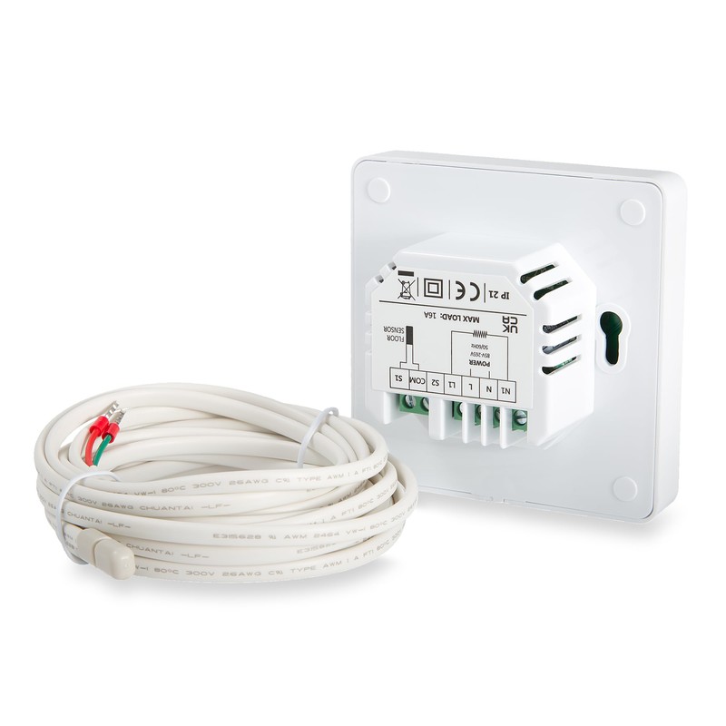 Smart Wifi Electric Underfloor Heating Thermostat App Controlled 16Amp Under