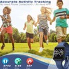 Focwony Kids Digital Watch Steps Counter Waterproof Fitness Tracker Wristwatch