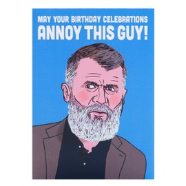 UK Greetings Him / Her / Boyfriend Birthday Card - Roy Keane Design