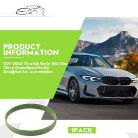 039-5063 Throttle Body Gasket, for Automotive Replacement Throttle Body Gasket Kits to Prevent leaks, Green, 1 Pc