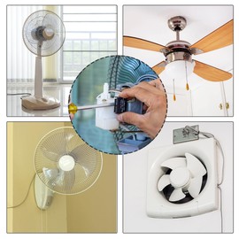 sourcing map Ceiling Fan Capacitor CBB61 1.5/3uF 250V AC 4 Wires