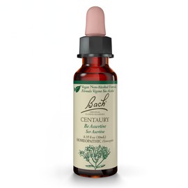 Bach Original Flower Remedies, Centaury (Non-Alcohol Formula) - Be Assertive - Natural Homeopathic Flower Essence for Emotional Balance - Vegan, Gluten Free, Sugar Free - 10mL Dropper