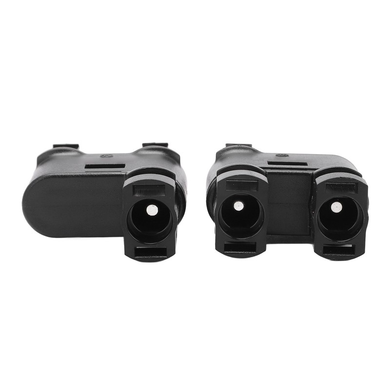 2PCS Solar PV Connector 2 to 1 Photovoltaic Crimp Connector