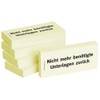 BIZSTIX® Business Sticky Notes "No Longer Needed Documents Back" (Pack