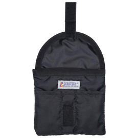 Dura-Tech Braiding & Banding Bag | Keeps Braiding and Banding Tools Handy | Hang from Halter for Horses or Belt | Padded Pocket for Bands | Great for Awards | Color Red