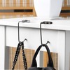 kwmobile 2 x Table Handbag Holder Hook - Non-Slip Bag