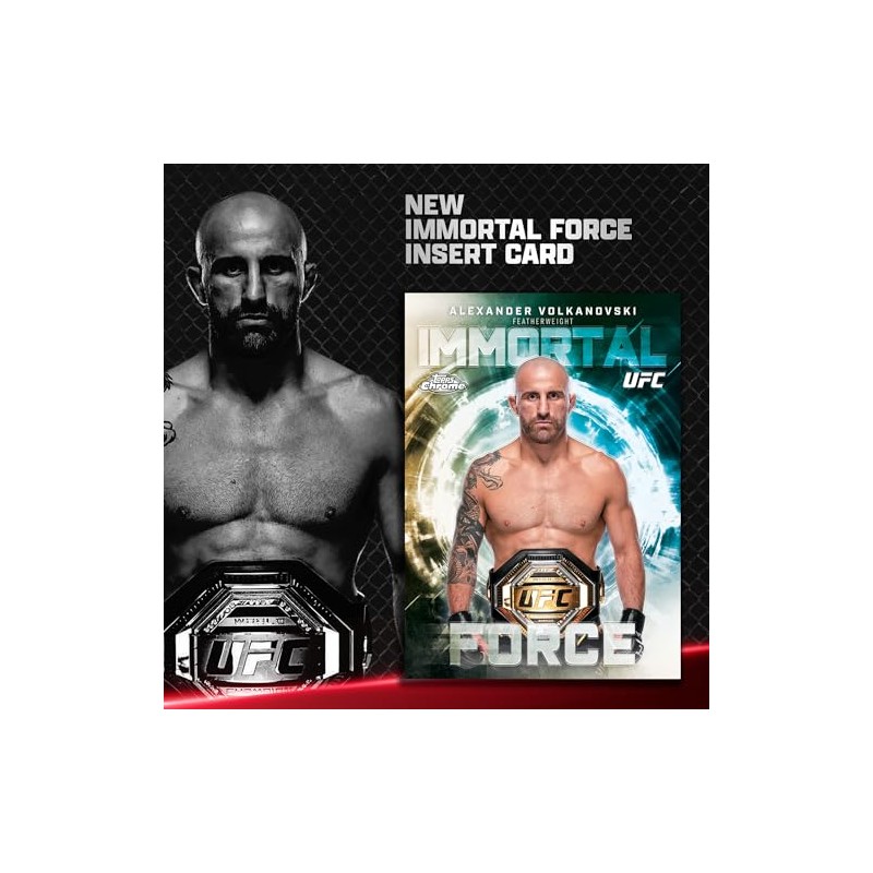 2026 Topps Chrome Ufc - Sellado de Fábrica - Caja
