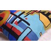 Kashmir Designs Kandinsky Upwards Abstract Pillow Cover Blue Decorative Throw