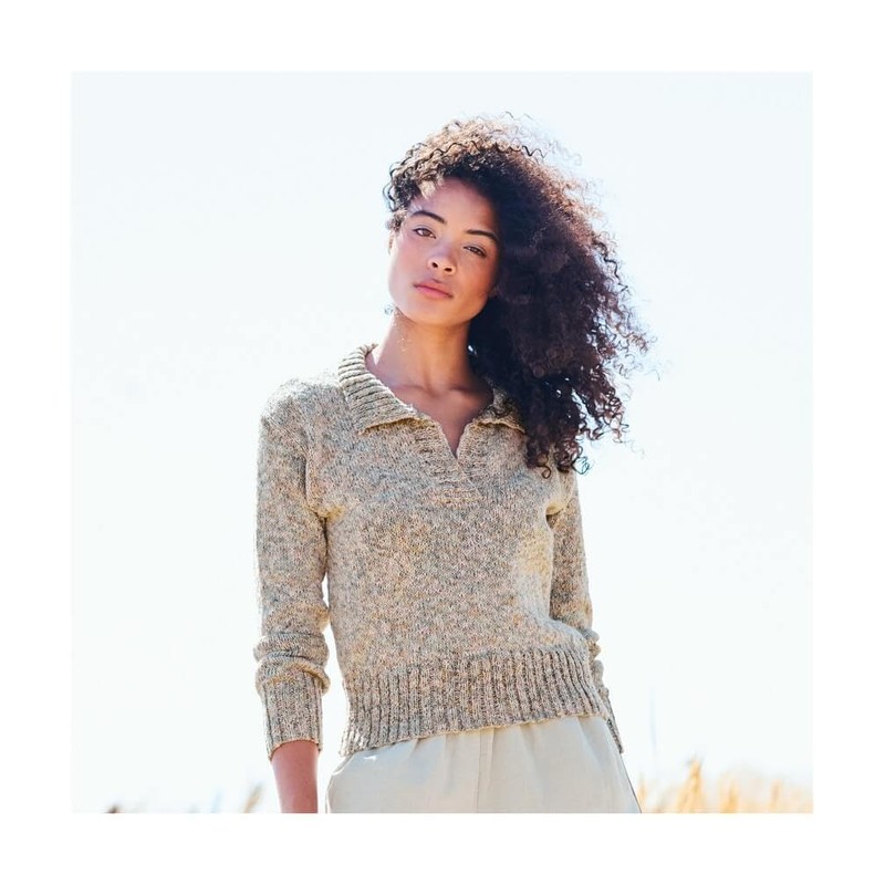 Rico Creative Lazy Hazy Summer Cotton DK 021 Ecru