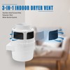 NOORNY 【Upgraded】 3 in 1 Indoor Dryer Vent Kit Lint