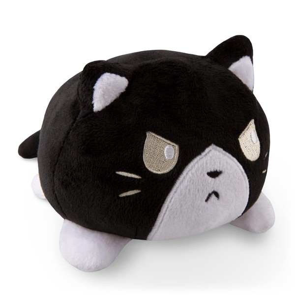 TeeTurtle - The Original Reversible Cat Plushie - Tuxedo -