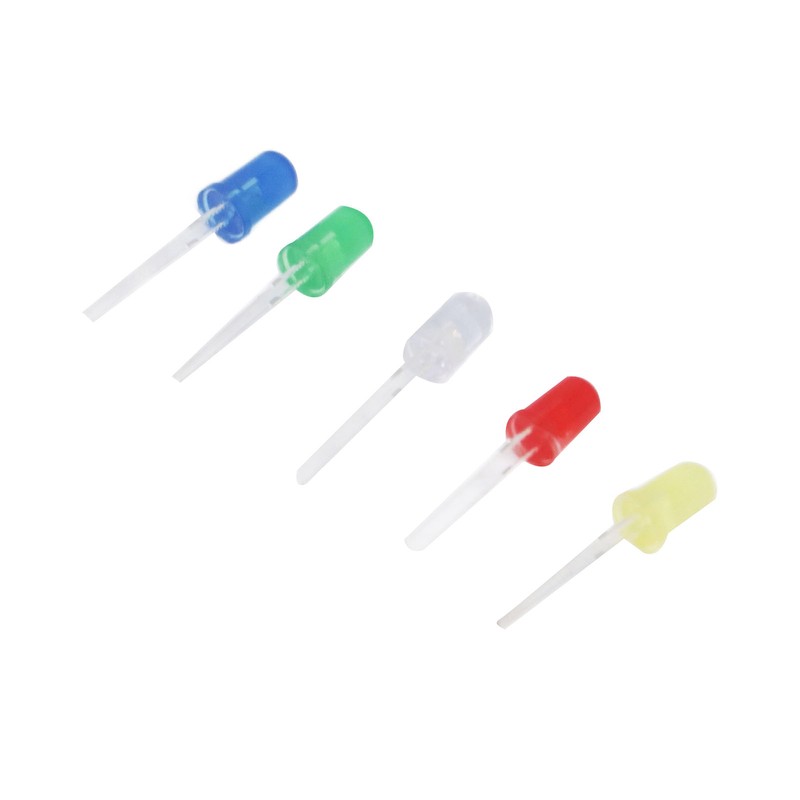 1000Pcs LED Light Emitting Diode Assortment Kit Bulb Lamp Components