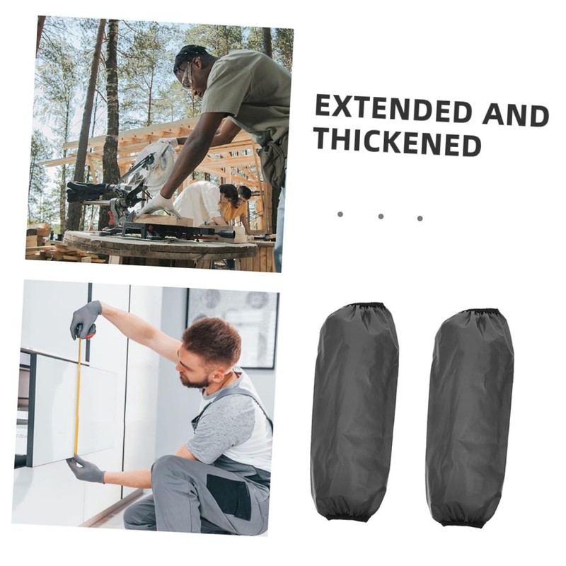 SHINEOFI 2 Pairs Arm Sleeves Oilproof Protective Forearm Covers for