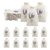 10 Pezzi Sacchettini per Lavanda Vuoti, Borsa Profumati Lavanda in