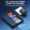 8 Bay 18650 Battery Charger for Rechargeable 3.7V Li-ion 18650