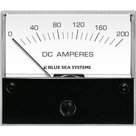Blue Sea Systems DC Analog 0 to 200A Ammeter with Shunt