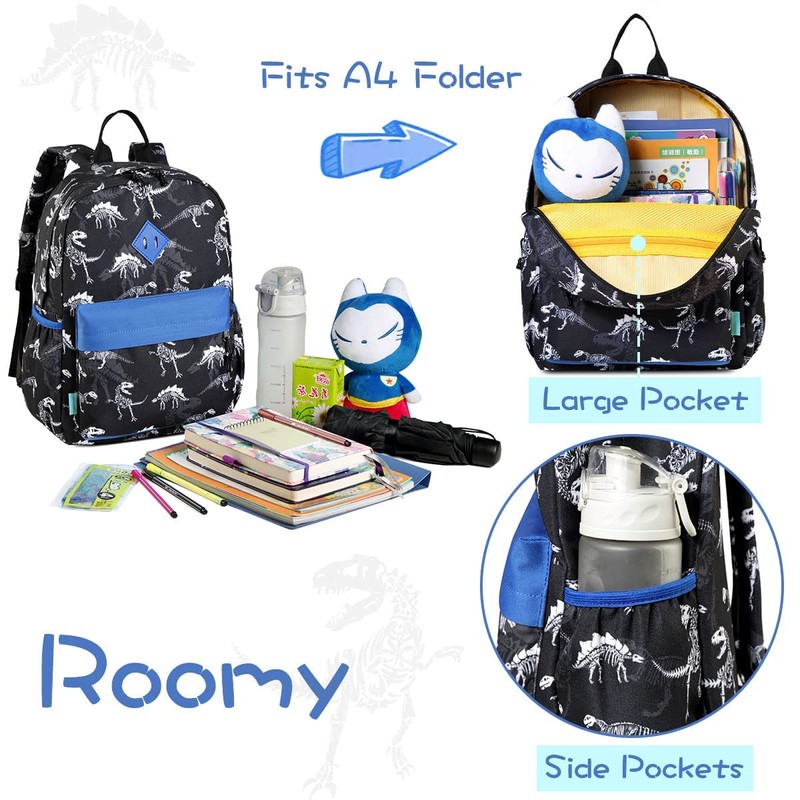 VX VONXURY Kids Backpack, Lightweight Cute School Backpack for Toddler