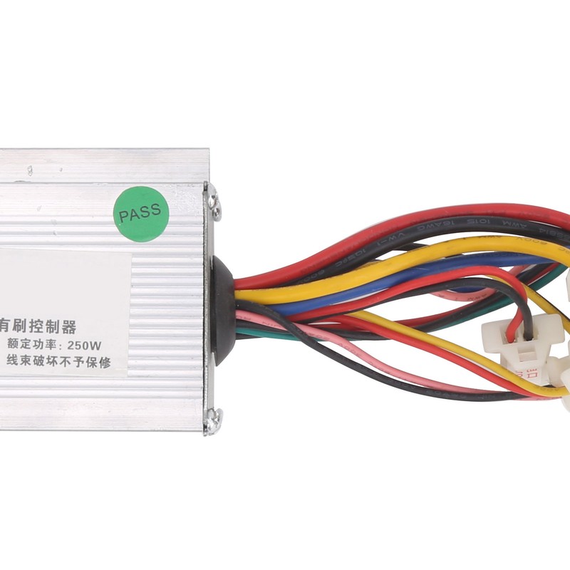 Electric Scooter Controller Set 24V 250W Brushed Controller and EBike