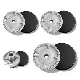 4 Pcs Gas Hob Covers for 4 Burner Gas Cookers