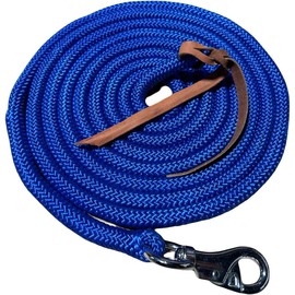 Communication Line Natural Horsemanship Parelli Style Training Rope 4.2 and 3.8 Meters (Royal Blue, 3.8 meters)