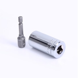 Stocking Stuffers for Adults Men, Super Universal Socket Tools, Christmas White Elephant Gifts for Men Dad Husband Handyman, Cool Gadgets Socket Set with Power Drill Adapter(7-19 Mm)