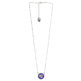 Venetiaurum - Women's necklace with Murrina pendant made from original Murano glass and 925 silver - jewellery "Made in Italy" certified.