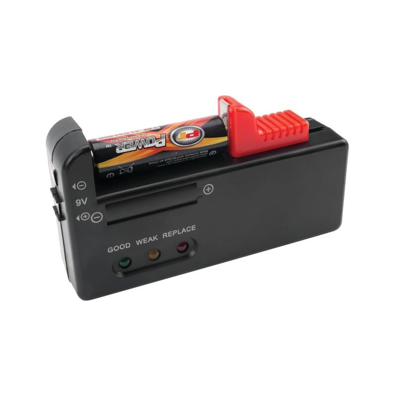 Performance Tool W3001 104 Slot Battery Organizer with Removable Tester