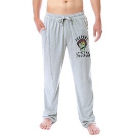 Scooby-Doo Mens' Jeepers It's The Creeper Sleep Pajama Pants Loungewear (XXXL)