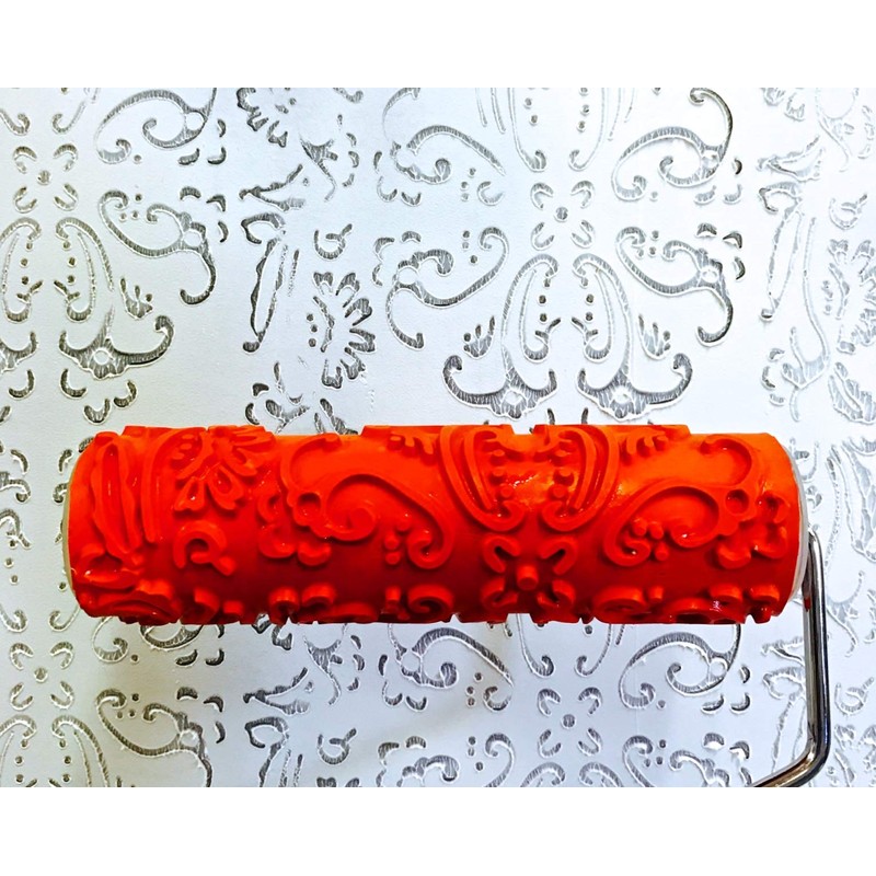 Artistic Painting Studio Baroque Pattern - Decorative Art Roller -