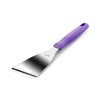 IBILI Scraper Triangular 25x10 cm, Stainless Steel Silver/Purple, 25 x