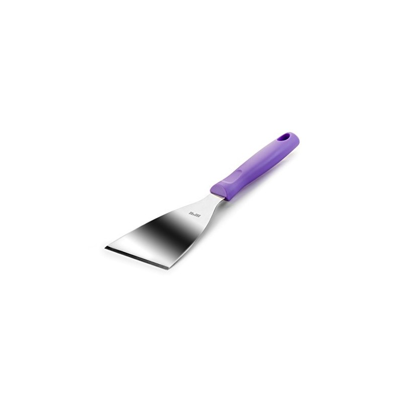 IBILI Scraper Triangular 25x10 cm, Stainless Steel Silver/Purple, 25 x
