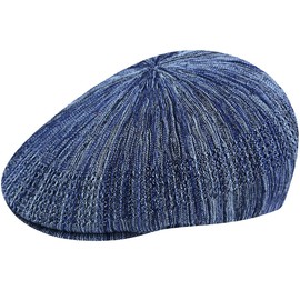 Kangol Color Burst Ventair Flat Cap Peaked Cap Flat Cap with Peak, blue, S