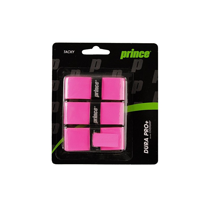 Prince Overgrip Dura Pro Plus Set of 3 Grips, Overgrip