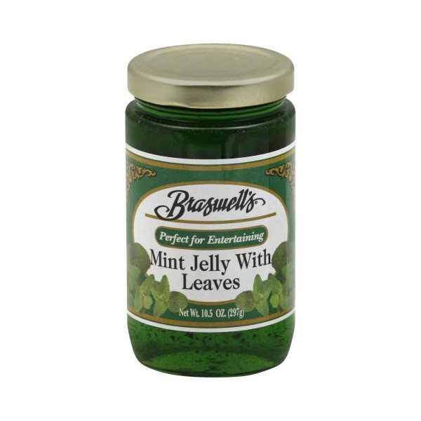 Braswell Jelly Mint Leaves, 10.5 Ounce (Pack of 2)
