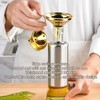 5 Pcs Funnel Set Stainless Steel Gold Plating Wide Mouth
