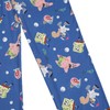 Spongebob Squarepants Characters & Bubbles Mens' Blue Sleep Pajama Pants