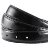 MACBELT Leather Belt Only 28mm/30mm/32mm/34mm, Black