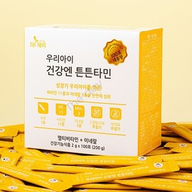 (더데이(THE DAY))더데이 아연 면역증진 멀티비타민 튼튼타민 대용량(100포) THE DAY Zinc Immune Boosting Multivitamin Strong-Tamin Large Size (100 Packs)