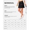 G Gradual High Waisted Golf Skirts for Women Tennis Skirt