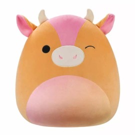 Not Specified Squishmallows JUMBO 16" Adjani the Sunset Cow Squishmallow Cute Plush